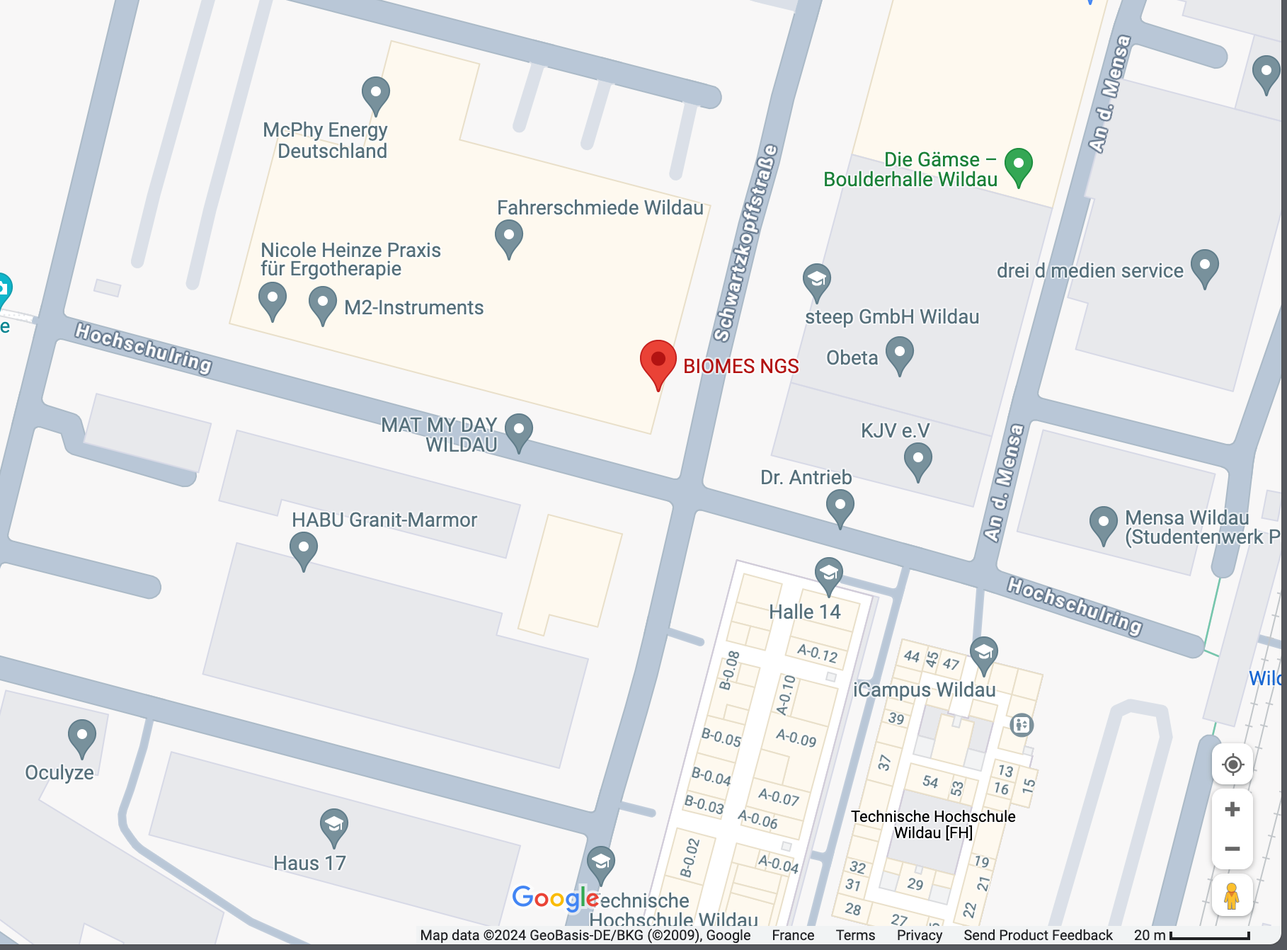 carte laboratoire biomes