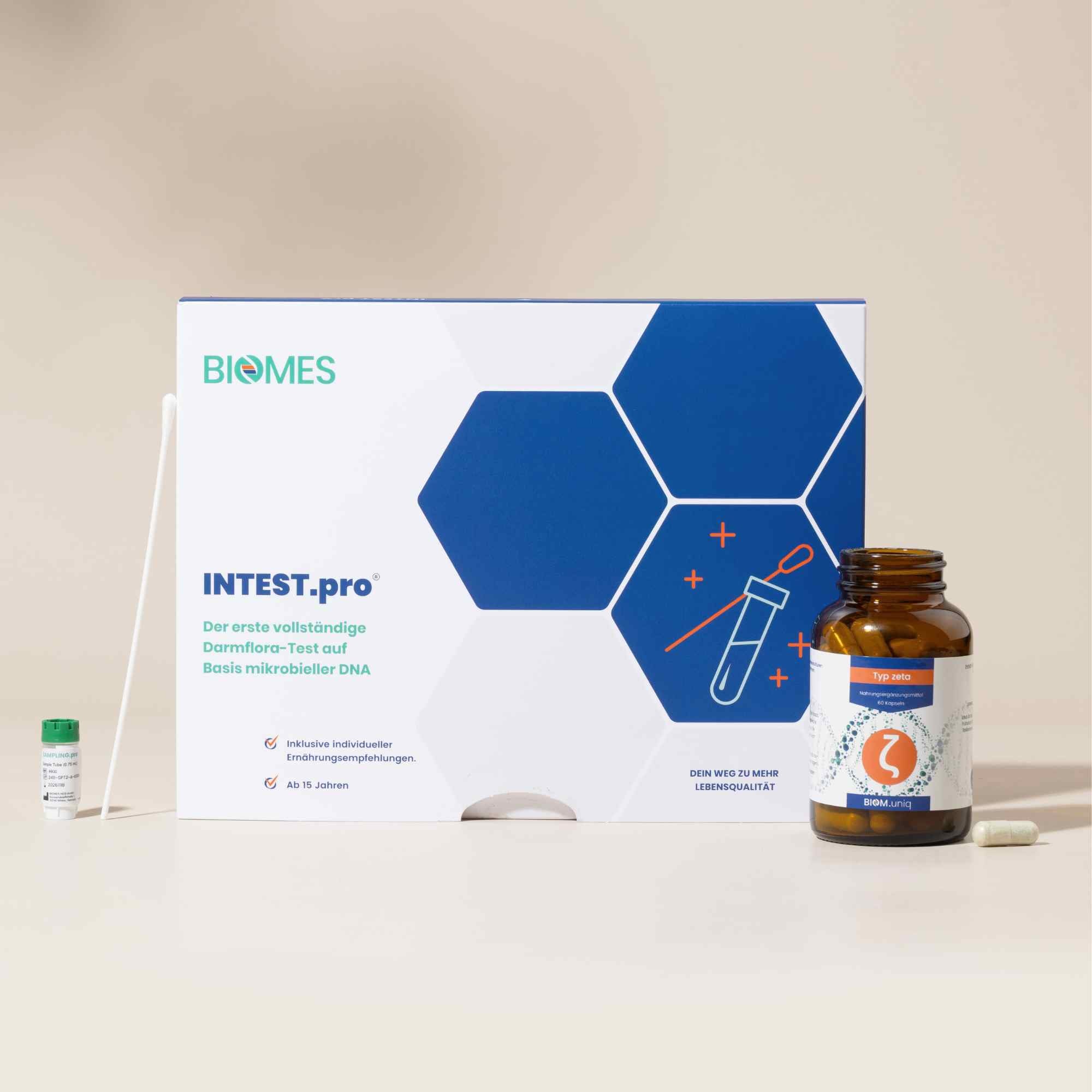 Probiotique personnalisé + Analyse de microbiote - BIOMES Health